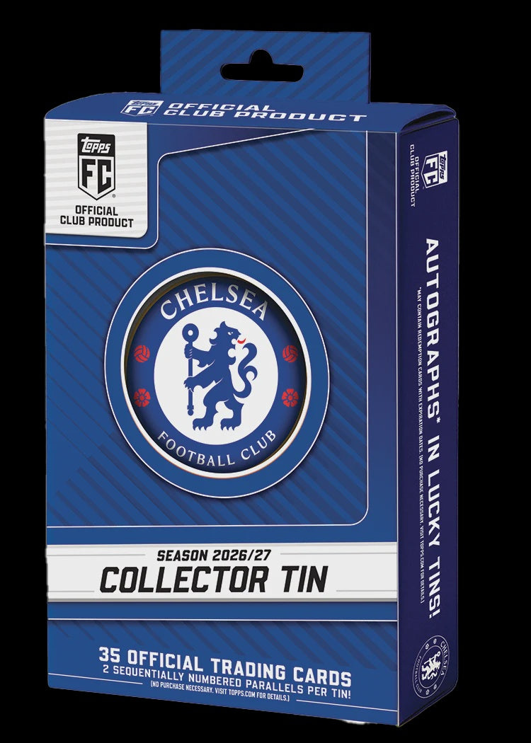 2026-27 Topps Soccer Chelsea FC Club Collector Tin