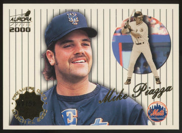 2000 Pacific Aurora Mike Piazza White Premiere Date /52 #94