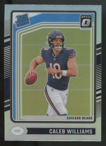 2024 Donruss Optic Caleb Williams RC Rated Rookie Holo #201 "A"