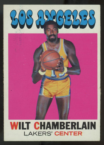 1971-72 Topps Wilt Chamberlain #70 VG/EX