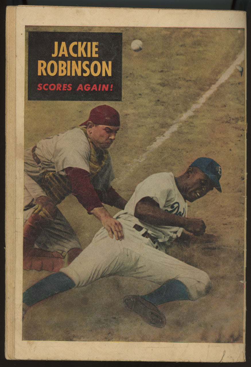 July 1950 Fawcett Jackie Robinson Comic Book Number 2 Poor