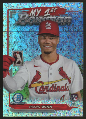2024 Bowman Chrome Masyn Winn My 1st RC Mini Diamonds /150 #M1B-22