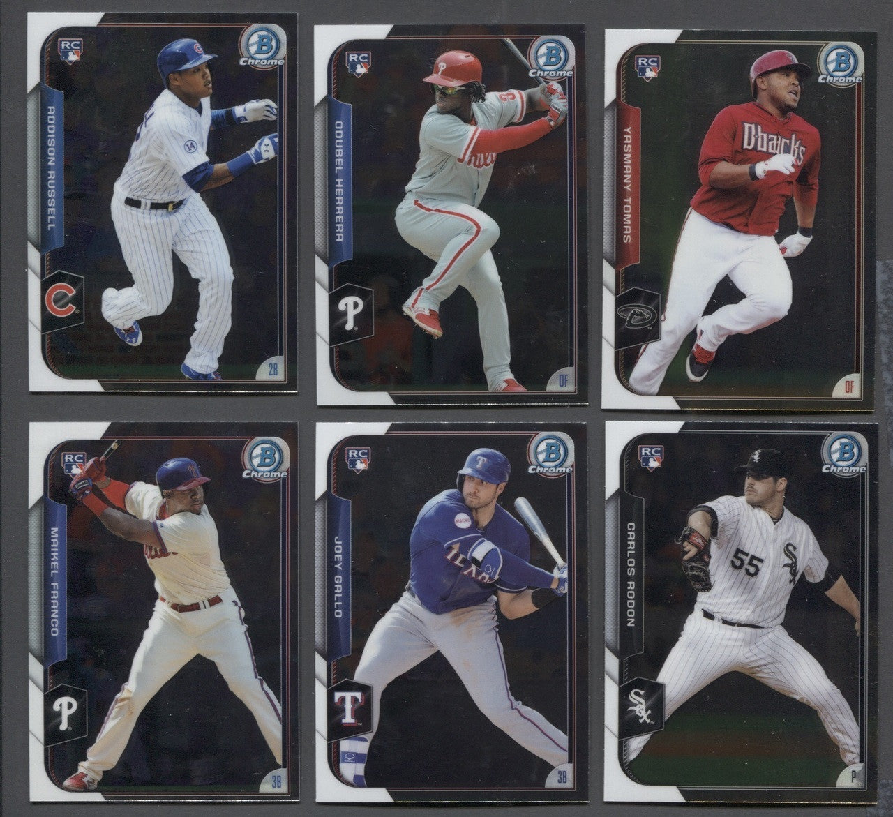 2015 Bowman Chrome Complete Set (200) NM/MT Condition Bryant, Lindor, Correa