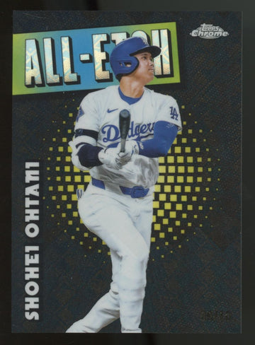 2025 Topps Chrome Shohei Ohtani All-Etch Black Mojo /10 #CAE-1