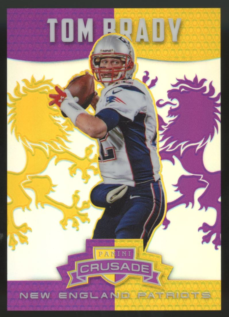 2014 Panini Crusade Tom Brady Purple /49 #5