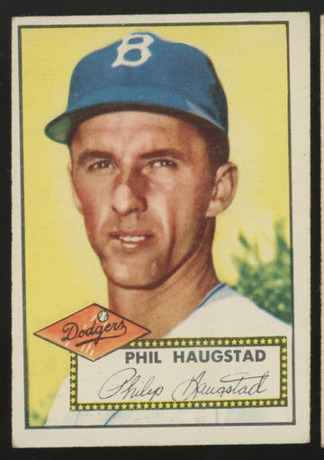 1952 Topps Phil Haugstad #198 EX