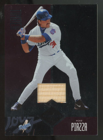 2004 Leaf Limited Mike Piazza Timber Bat Patch /25 #178