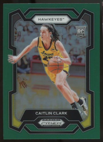 2024 Prizm Draft Caitlin Clark RC Green Prizm #57