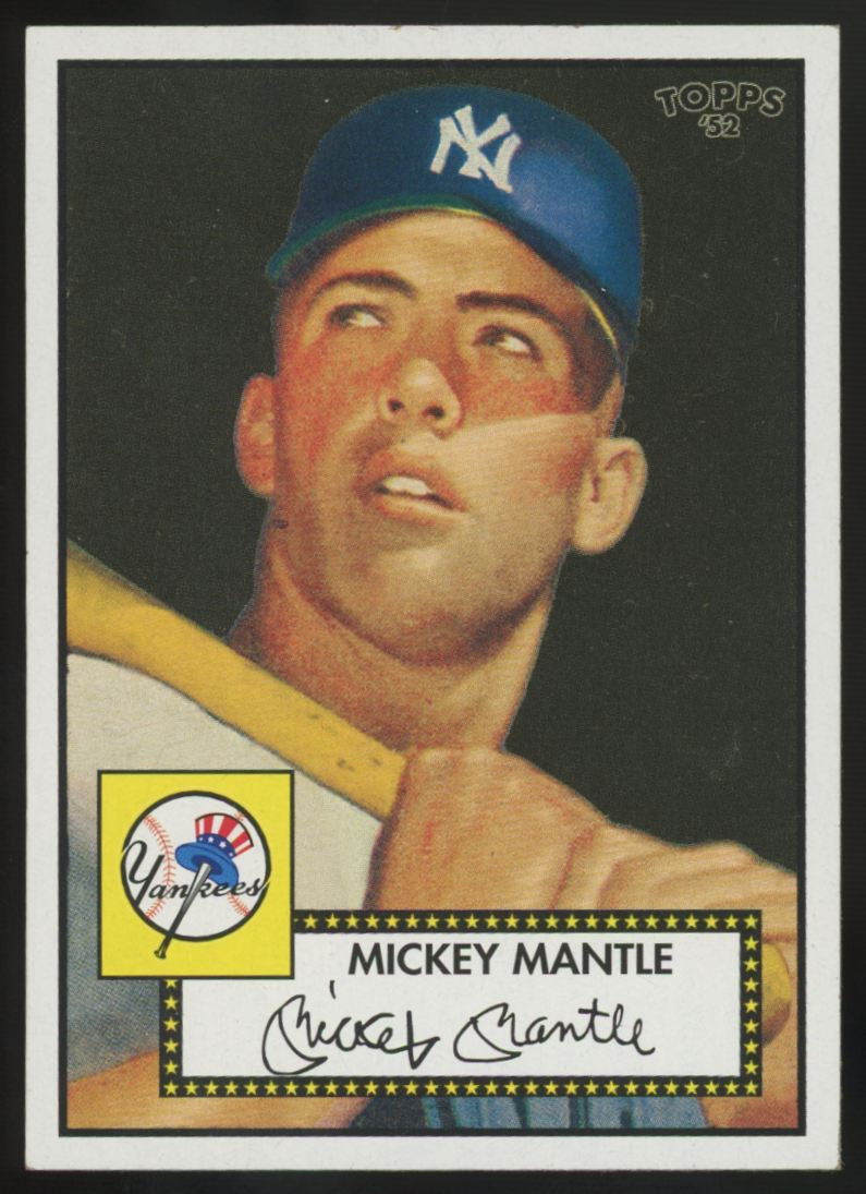 2006 Topps '52 Mickey Mantle #311