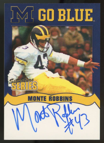 2003 TK Legacy Signature Series Monte Robbins Auto #MGB49