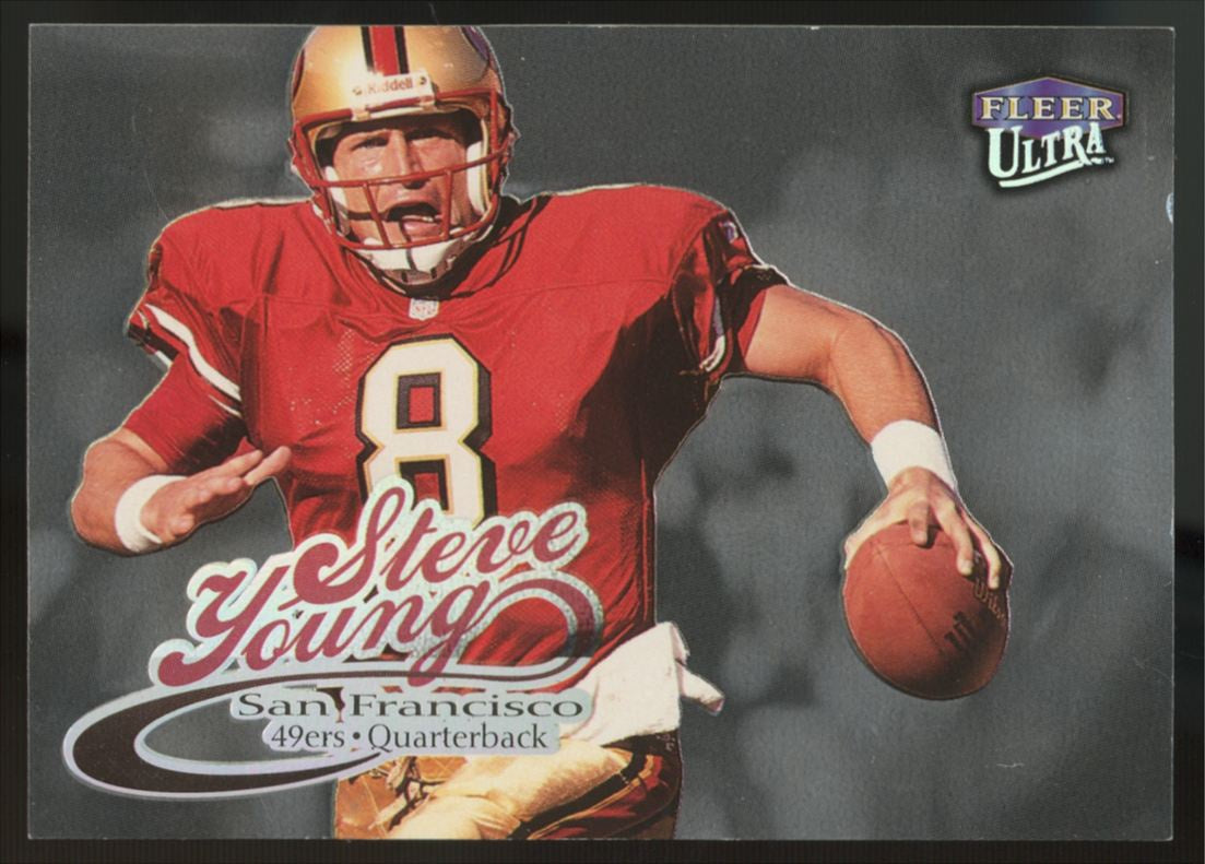 1999 Fleer Ultra Steve Young Platinum Edition /99 #213P *READ
