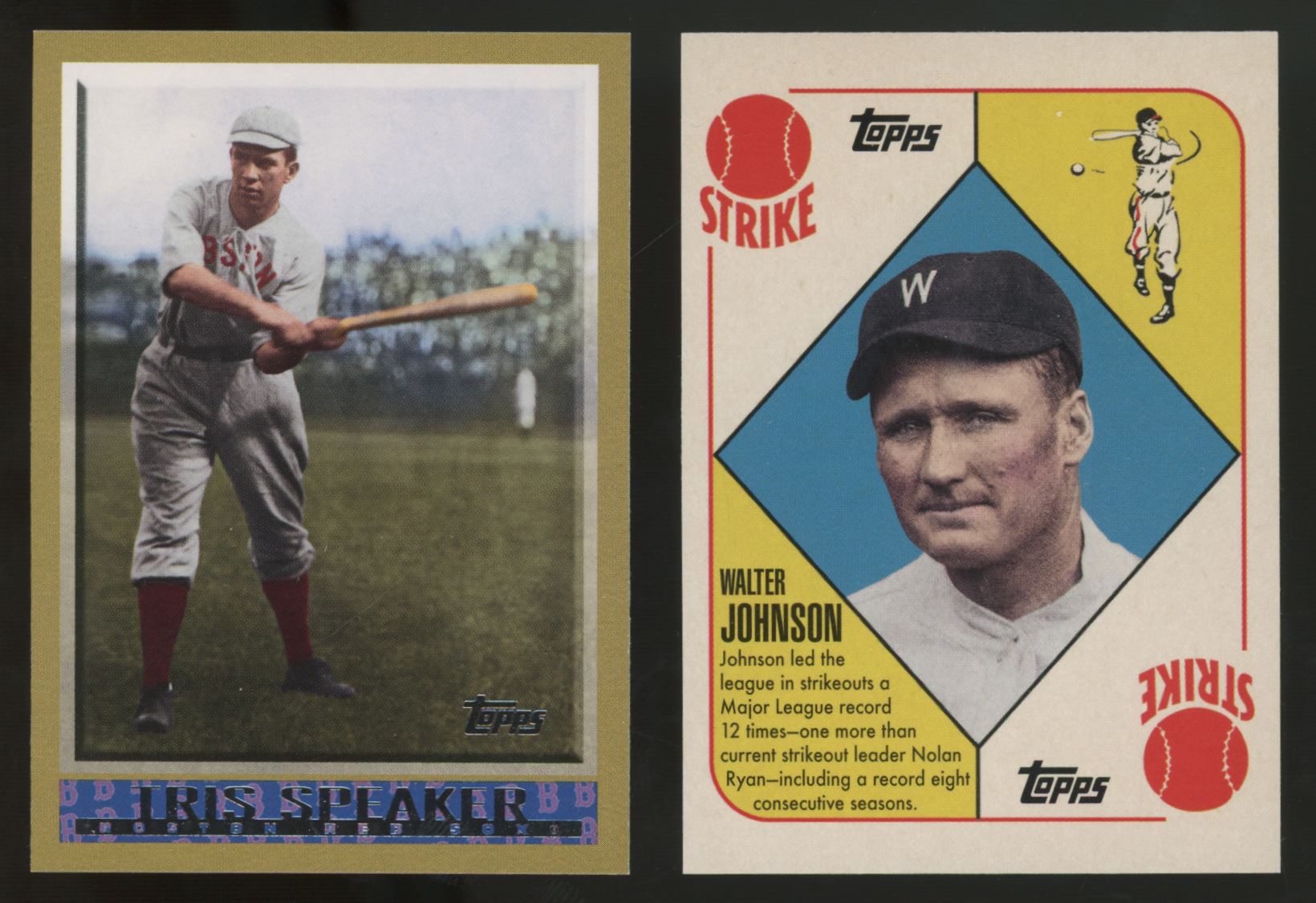 2010 Topps Baseball Vintage Legends Collection Complete Set (50/50)