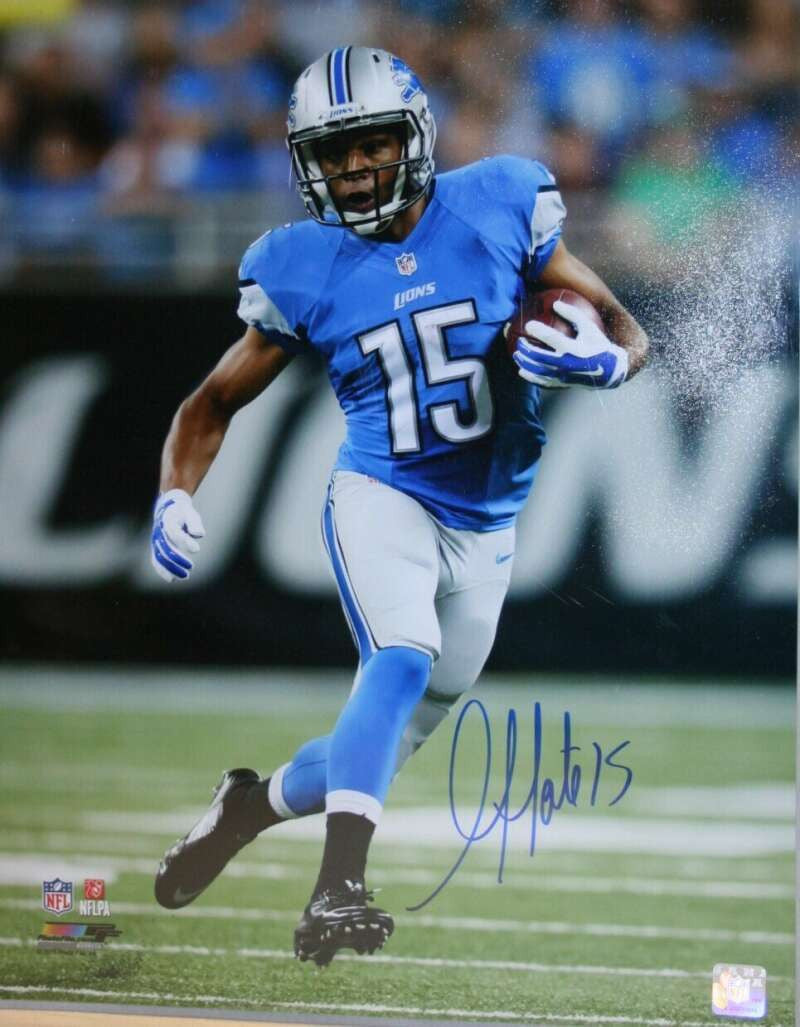 Golden Tate III Detroit Lions 16x20" Autographed Photo w/ JSA Certification