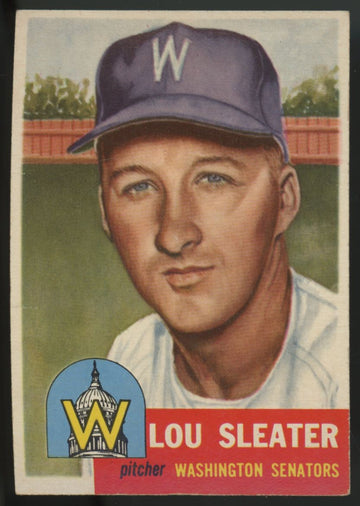 1953 Topps Lou Sleater #224 EX/MT