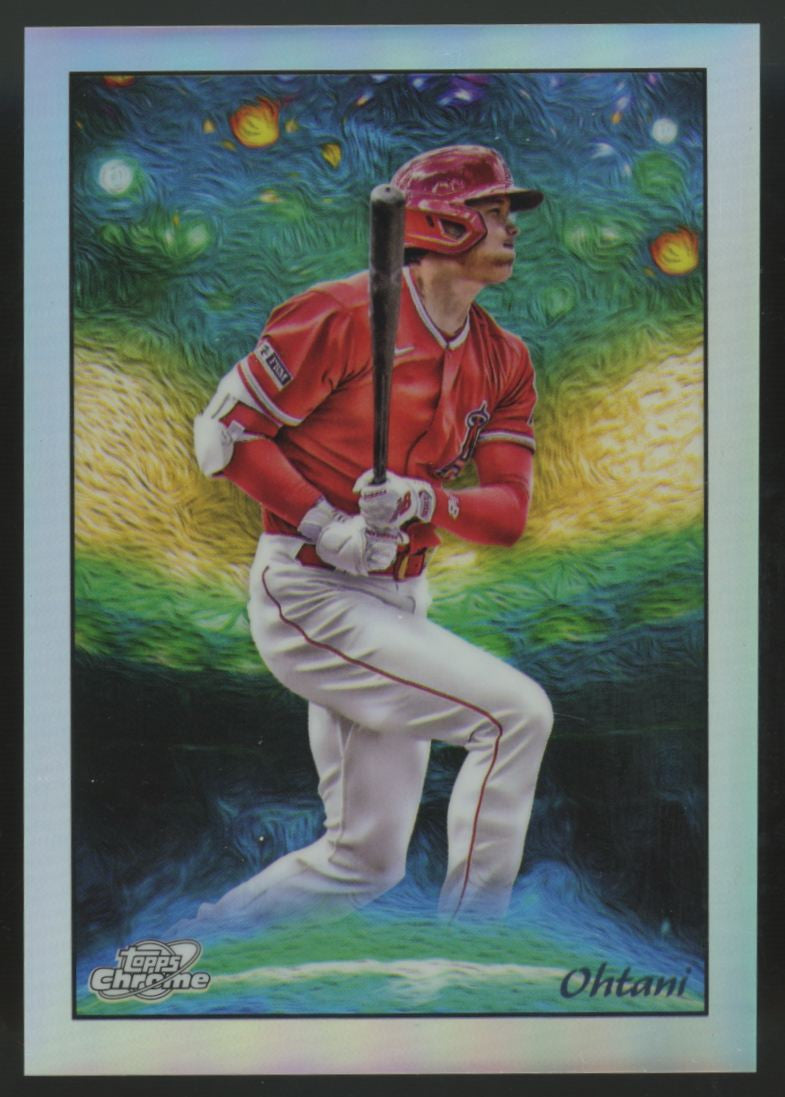 2023 Topps Cosmic Chrome Shohei Ohtani Stars In The Night #STN-2
