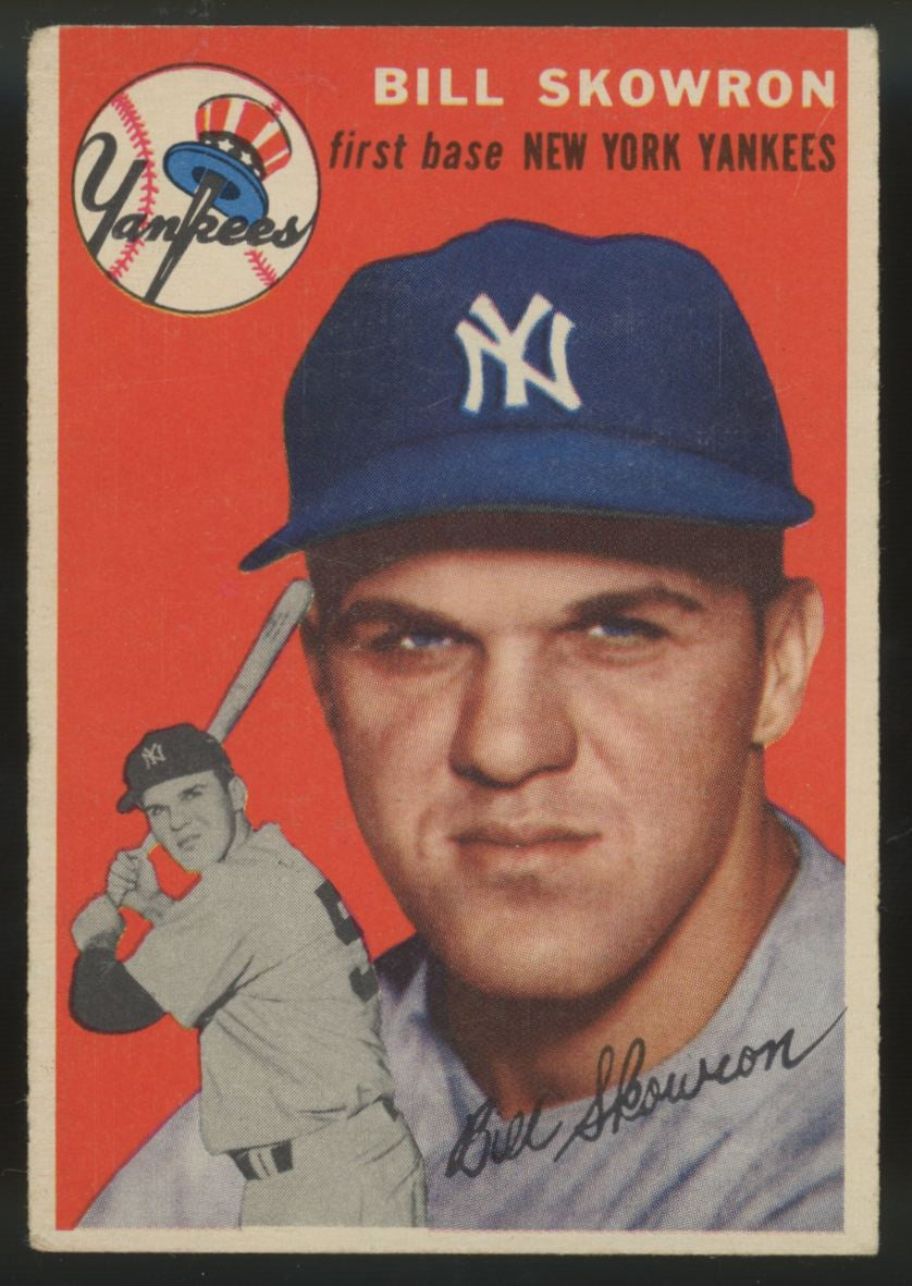 1954 Topps Bill Skowron RC #239 VG/EX