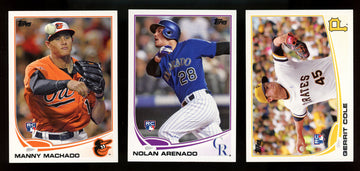 2013 Topps Baseball Complete Set with Update Set - Mint in Sheets and Album