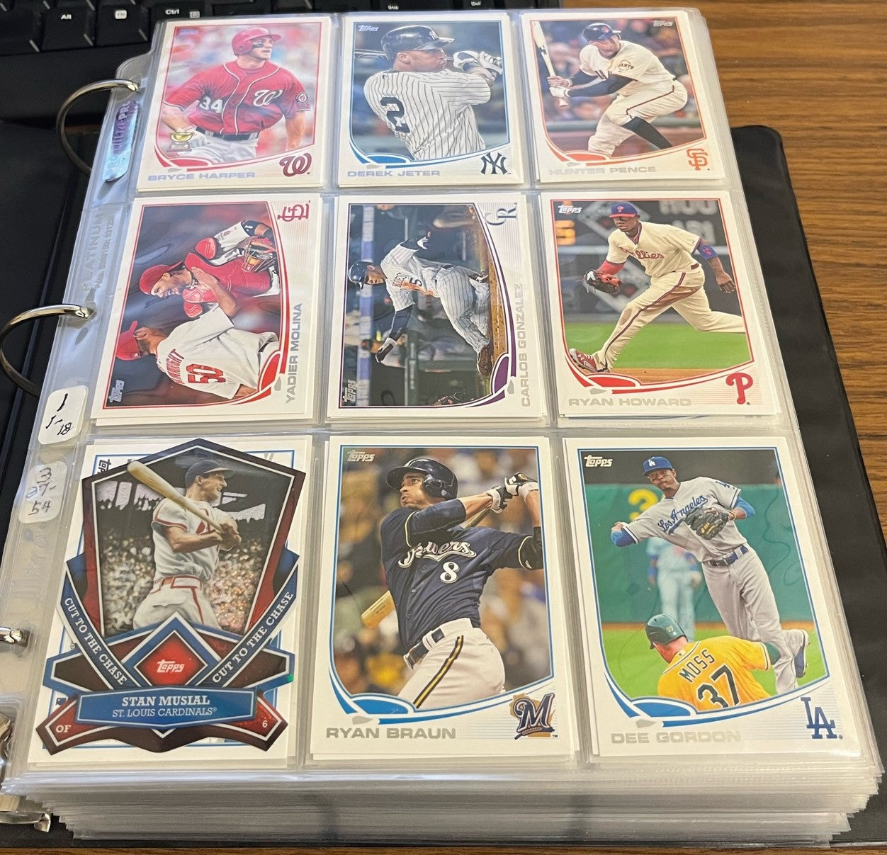 2013 Topps Baseball Complete Set with Update Set - Mint in Sheets and Album