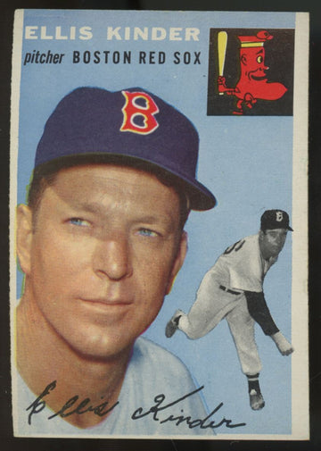 1954 Topps Ellis Kinder #47 EX+