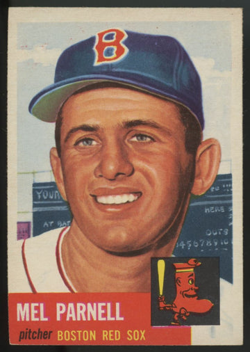 1953 Topps Mel Parnell #19 EX