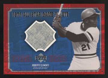 2001 Upper Deck Roberto Clemente 1971 All-Star Game Salute Patch #AS-RC