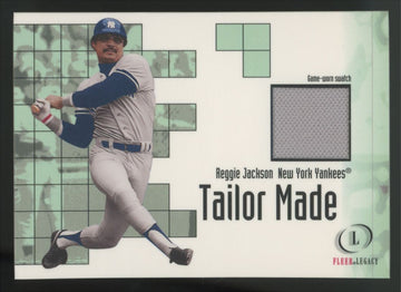 2001 Fleer Legacy Reggie Jackson Tailor Made Patch