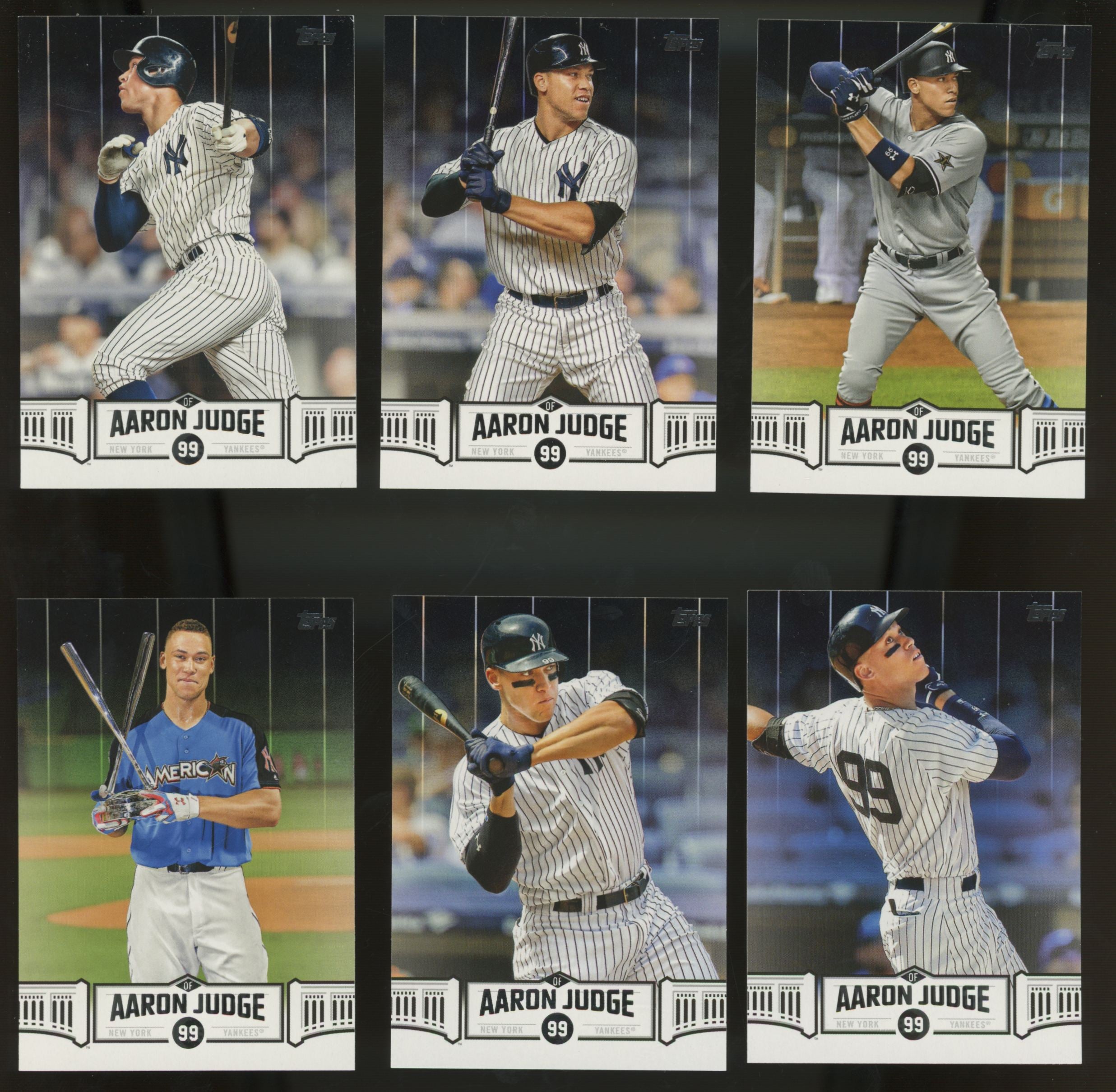 2018 Topps Aaron Judge Highlights Walmart Complete Set (30/30)