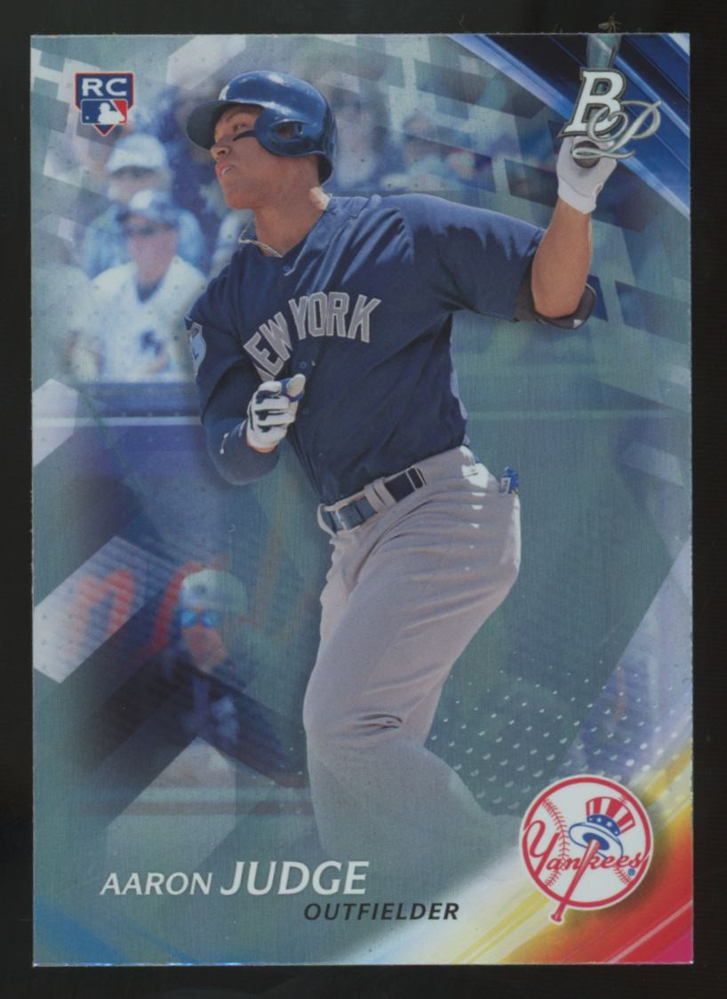2017 Bowman Platinum Aaron Judge RC #91 "A"