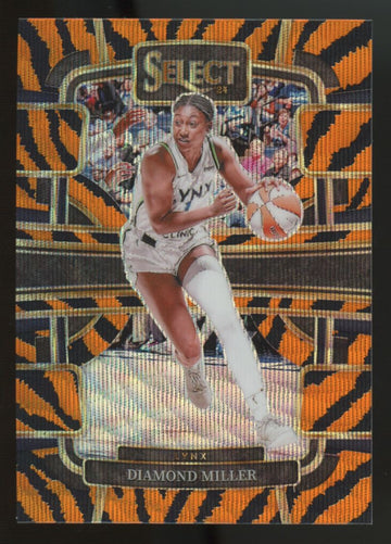 2024 Select WNBA Diamond Miller Tiger Stripe Prizm SSP #25