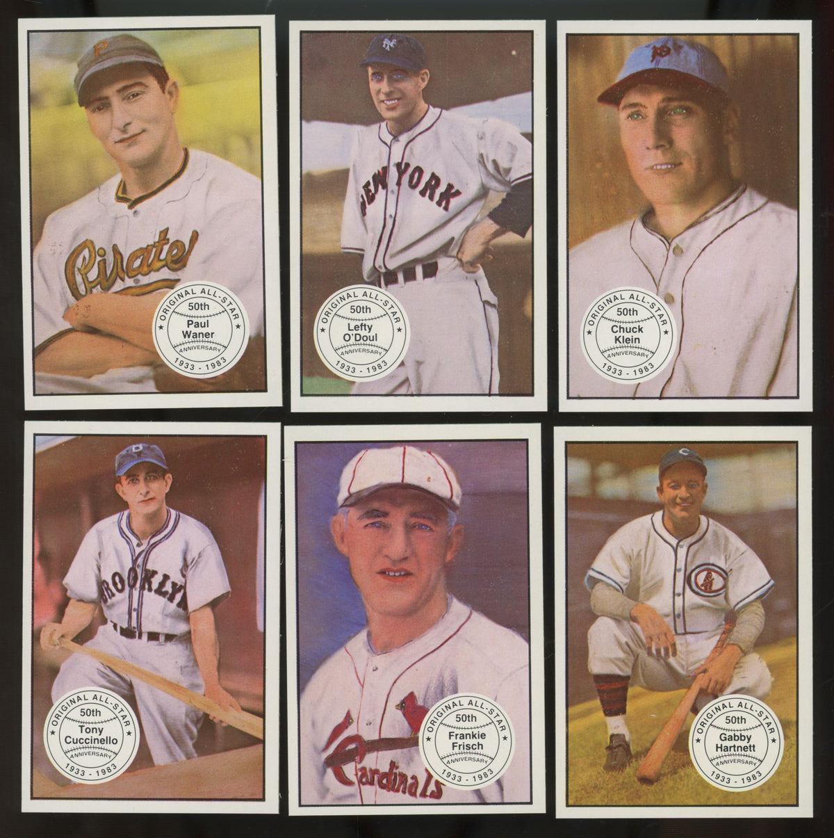 1983 Big League Collectibles Original All Stars Baseball Complete Set (40/40)