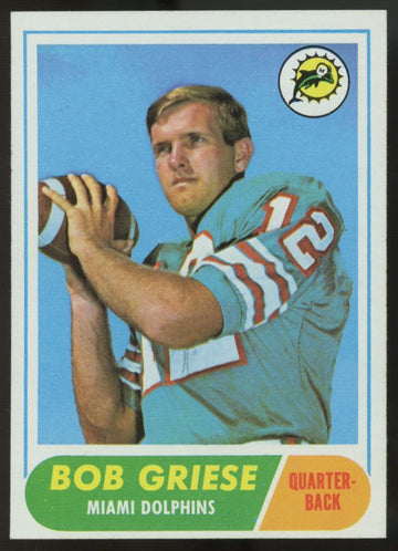 1968 Topps Bob Griese RC #196 NM (O/C)
