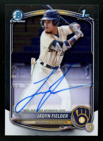 2025 Bowman Jadyn Fielder 1st Chrome Prospect Auto #CPA-JF