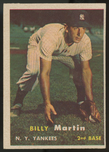 1957 Topps Billy Martin #62 NM (MC)