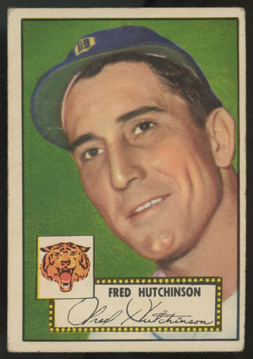 1952 Topps Fred Hutchinson #126 VG