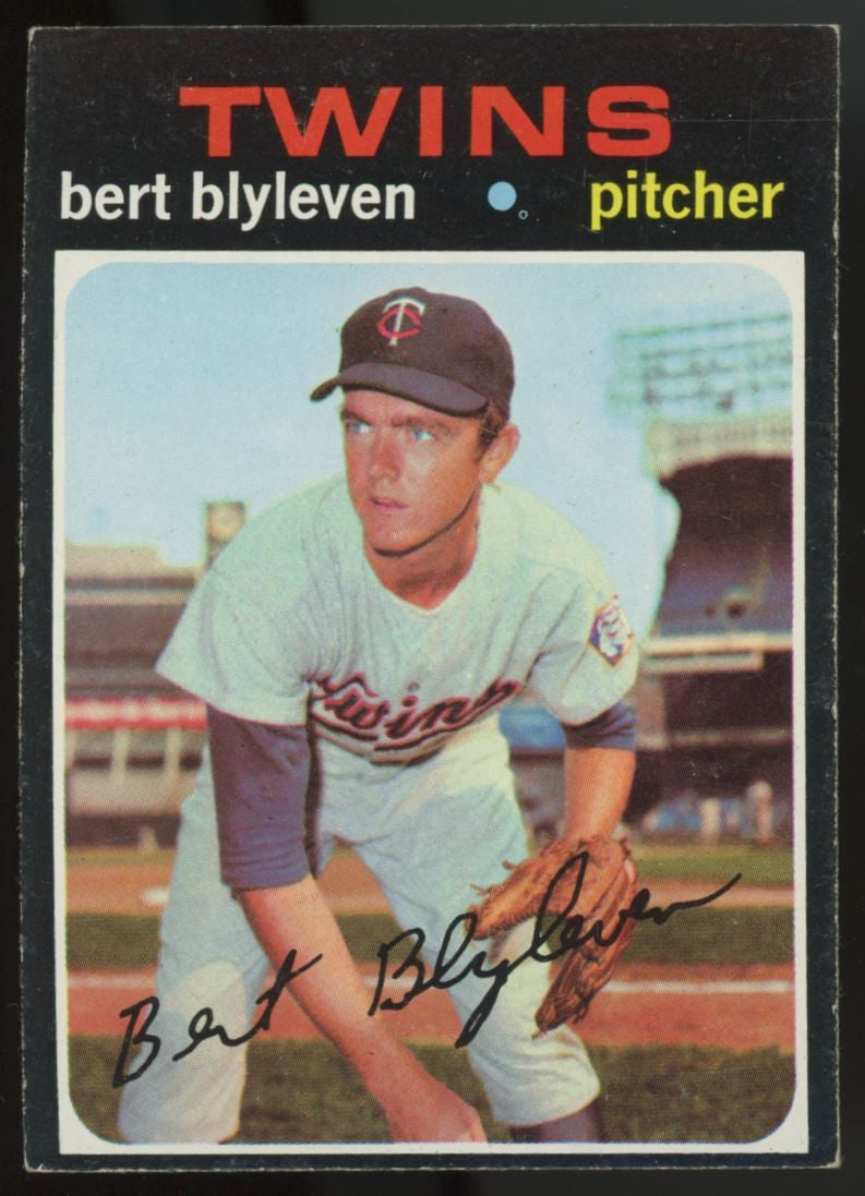 1971 Topps Bert Blyleven RC #26 EX+ "B"
