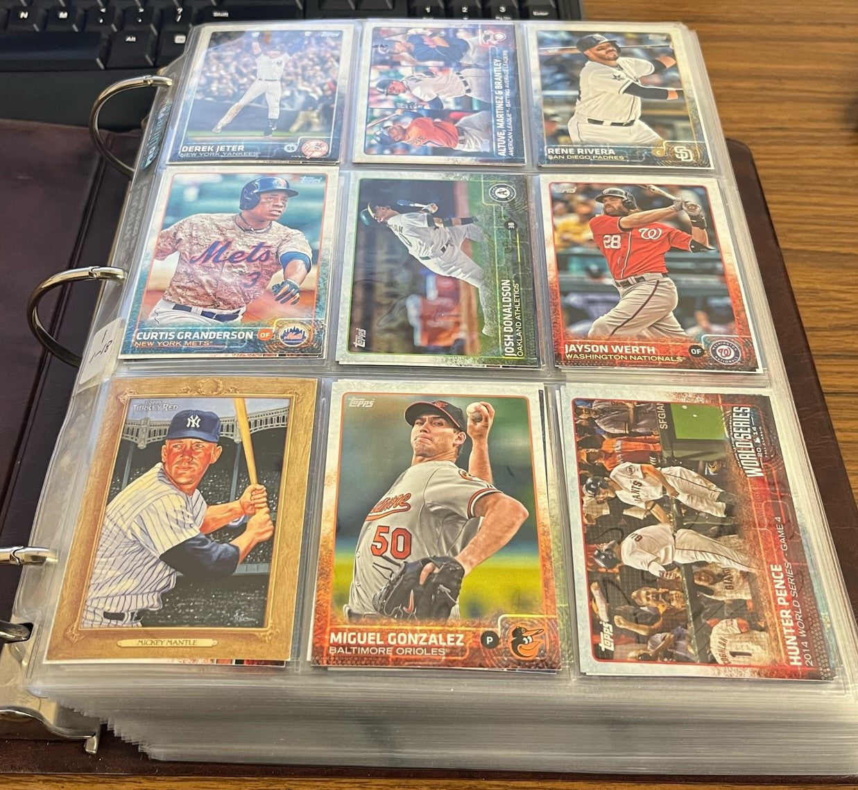 2015 Topps Baseball Complete Set with Update Set (-1) Mint in Sheets and Album