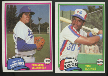 1981 Topps Traded Baseball Complete Set (132/132) NM