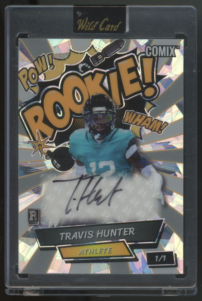 2025 Wild Card Comix Travis Hunter RC Auto 1/1 #ACRGB-TH-A