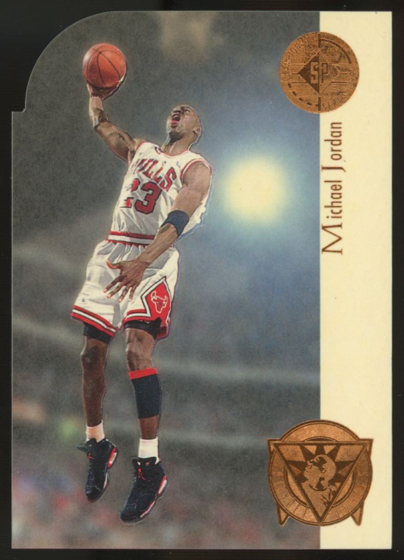 1994-95 Upper Deck SP Championship Michael Jordan Playoff Heroes Die Cuts #P2