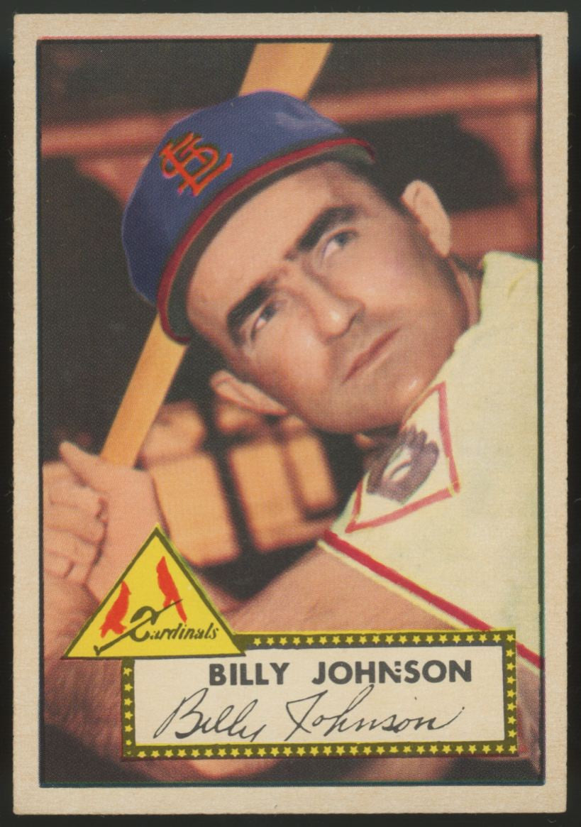 1952 Topps Billy Johnson #83 EX