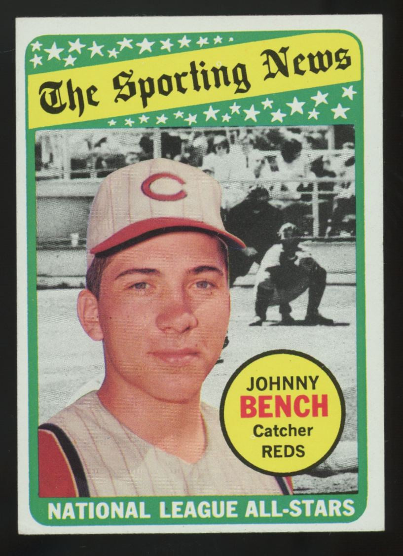 1969 Topps Johnny Bench All-Star #430 EX