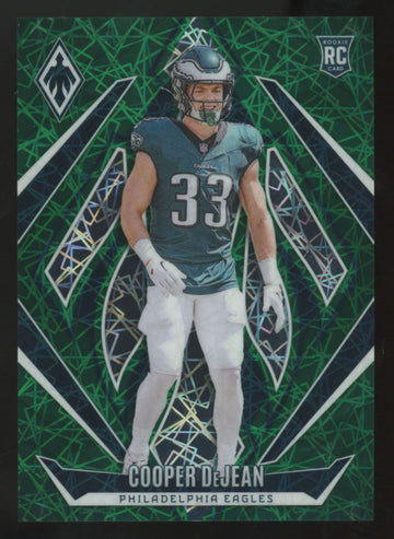 2024 Panini Phoenix Cooper DeJean RC Green Lazer /50 #171