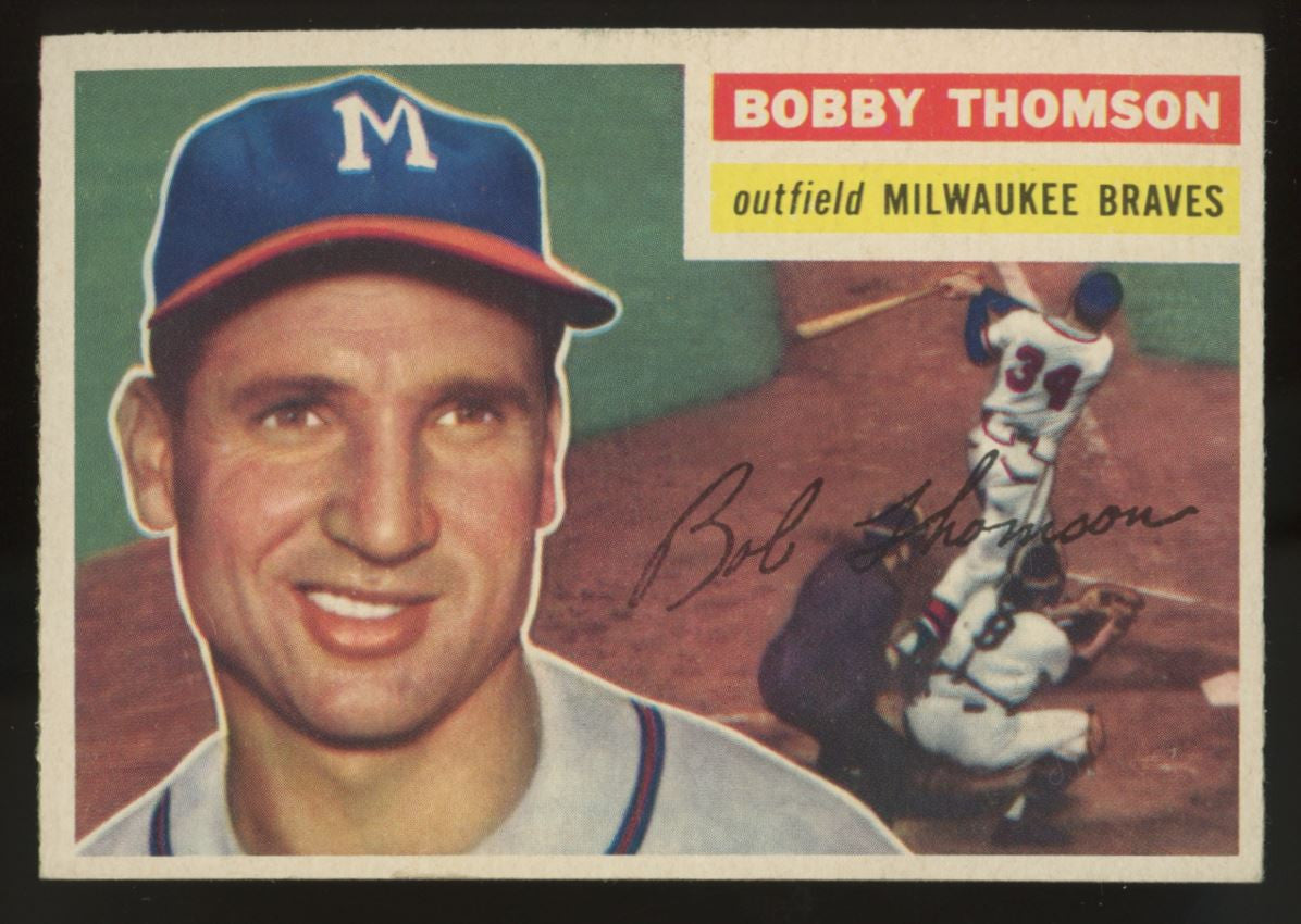 1956 Topps Bobby Thomson #257 EX/MT