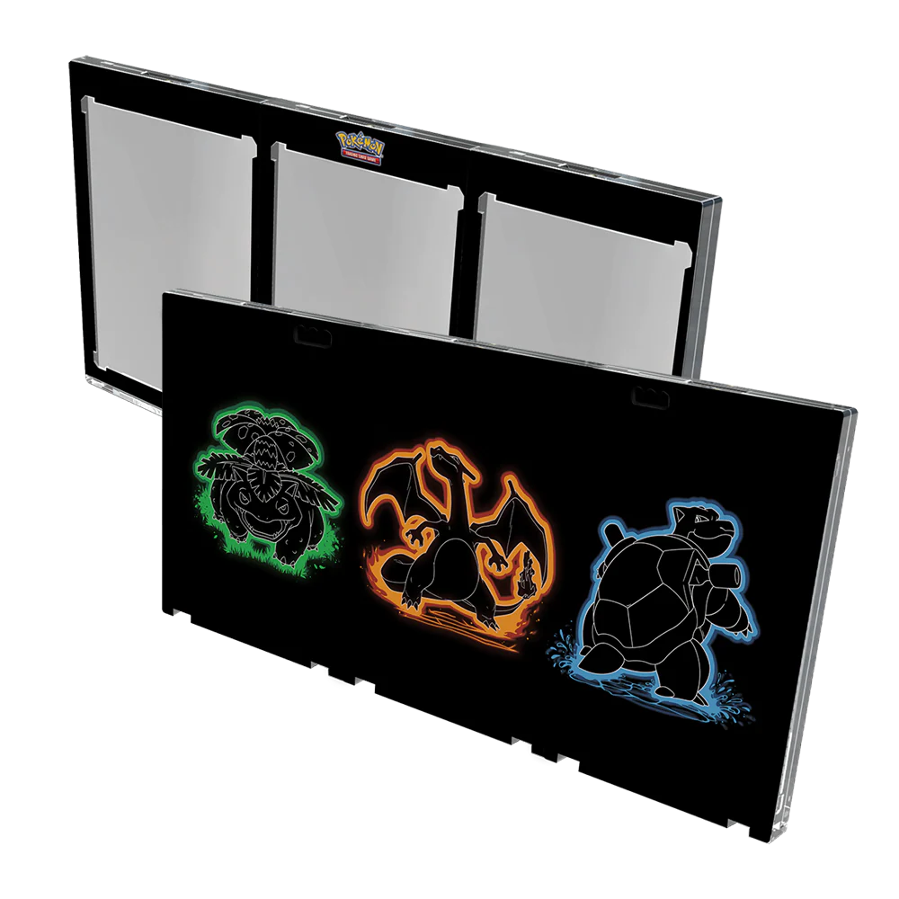 Ultra Pro: Pokemon Neon Kanto 3 Card One- Touch Edge