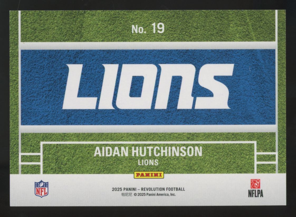 2025 Panini Revolution Aidan Hutchinson Prime Time SSP #19