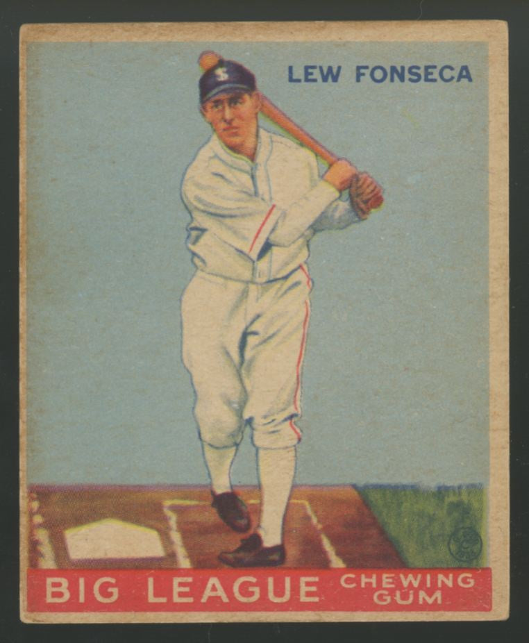 1933 Goudey Lew Fonesca #43 VG