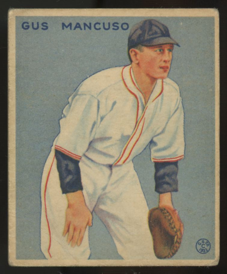 1933 Goudey Gus Mancuso #237 Good
