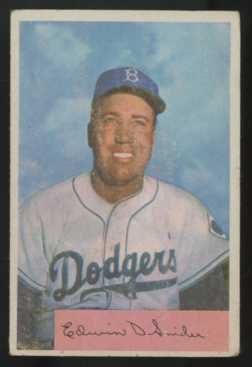 1954 Bowman Duke Snider #170 Good
