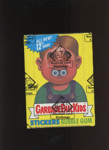 Garbage Pail Kids 12th Series BBCE Sealed Wax Box