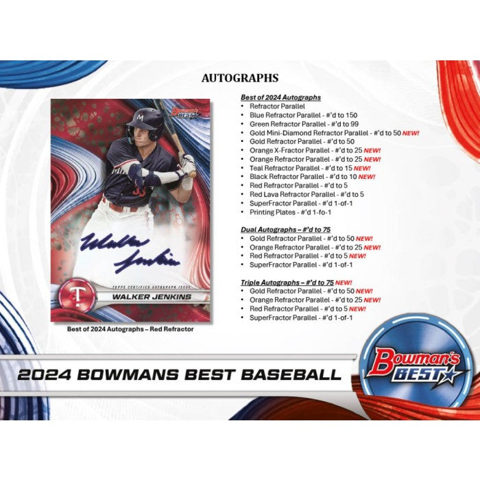2024 Bowman's Best Baseball Hobby Box